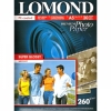 Фотобумага Lomond суперглянцевая ярко-белая для струйной фотопечати 