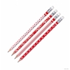 карандаш простой"Grafitos Red and White" HB с ластиком