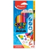 Цветные карандаши Aqua + кисточка