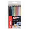 Цветные карандаши "Kolores Metallic Style" 12 шт