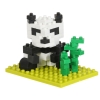 Ластик Iwako Blocks "Panda" 1 шт, ассорти, блистер