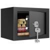 Офисный сейф "Deli ET560", 170х230х170 мм 