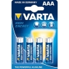 Батарейки алкалиновые ААA VARTA HIGH ENERGY 