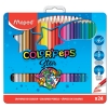 Цветные карандаши "Color Peps" в металлическом пенале