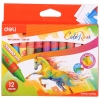 Мелки восковые Deli "ColorRun JUMBO size" 12 цветов