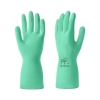 Перчатки латексные HQ Profiline, с х/б покрытием, зеленый