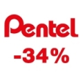 Скидки от 11 до 34% на японские ручки, корректоры, карандаши, грифели и маркеры Pentel