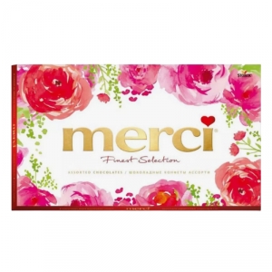 Конфеты "Merci Finest Selection. Цветы" 400 гр, ассорти